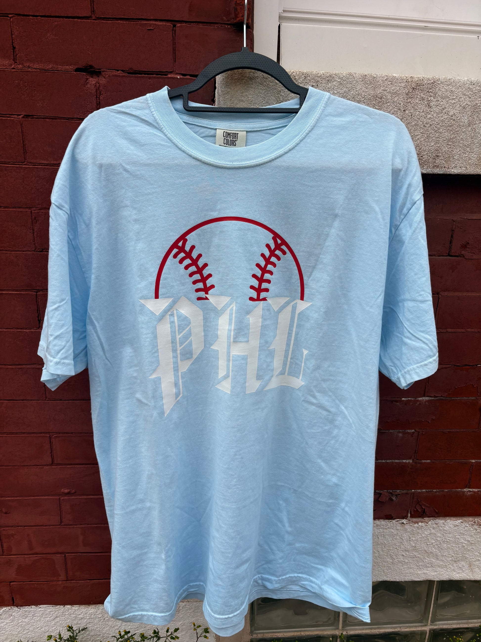 PHL baseball tee