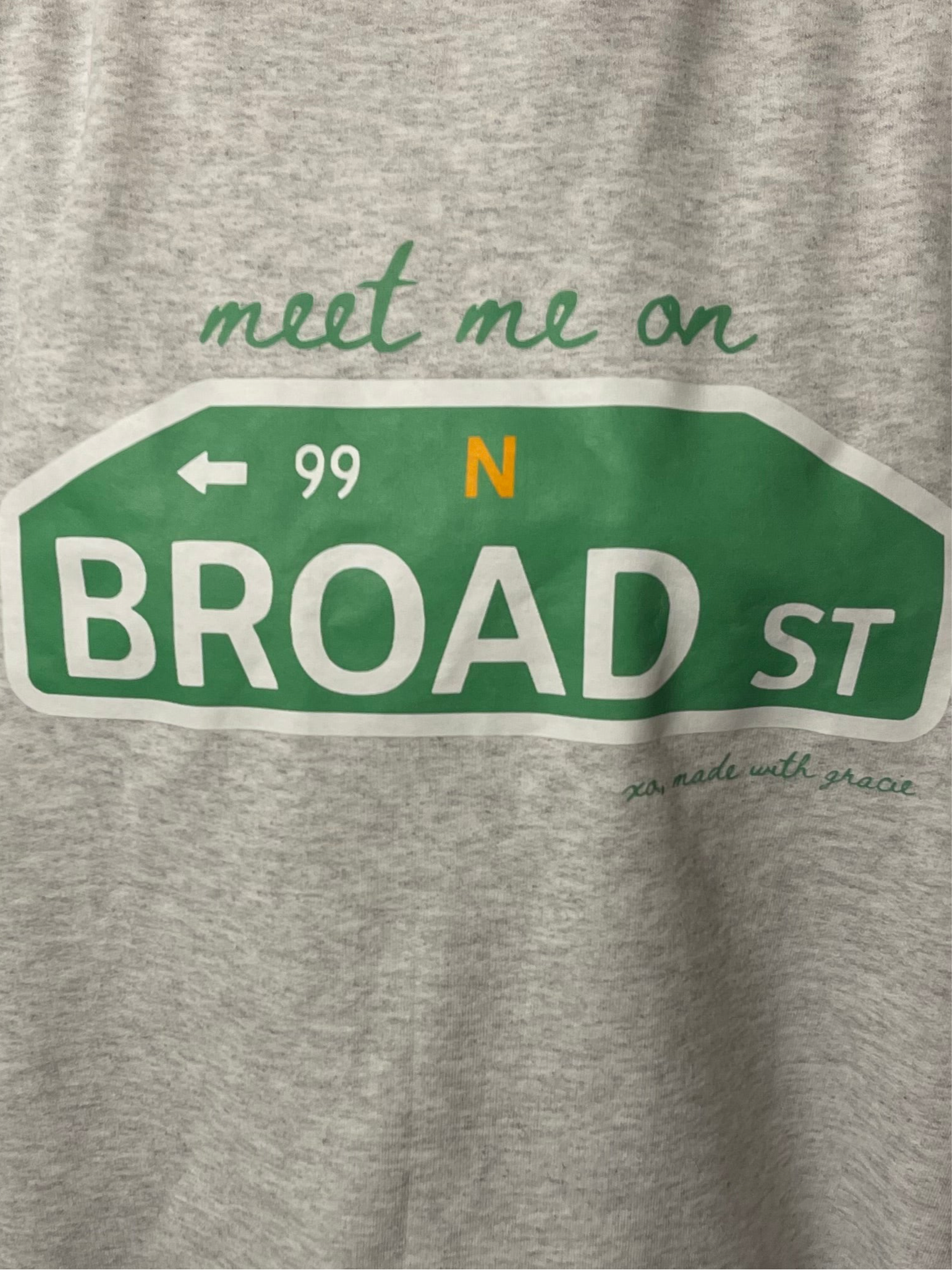 Meet Me On Broad Street Crewneck
