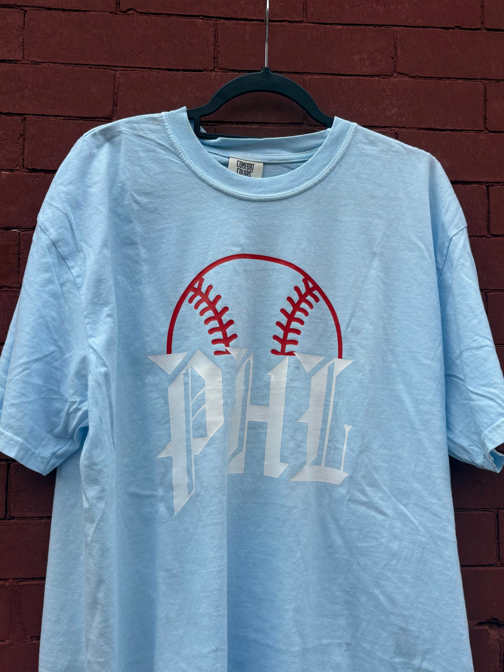 PHL baseball tee