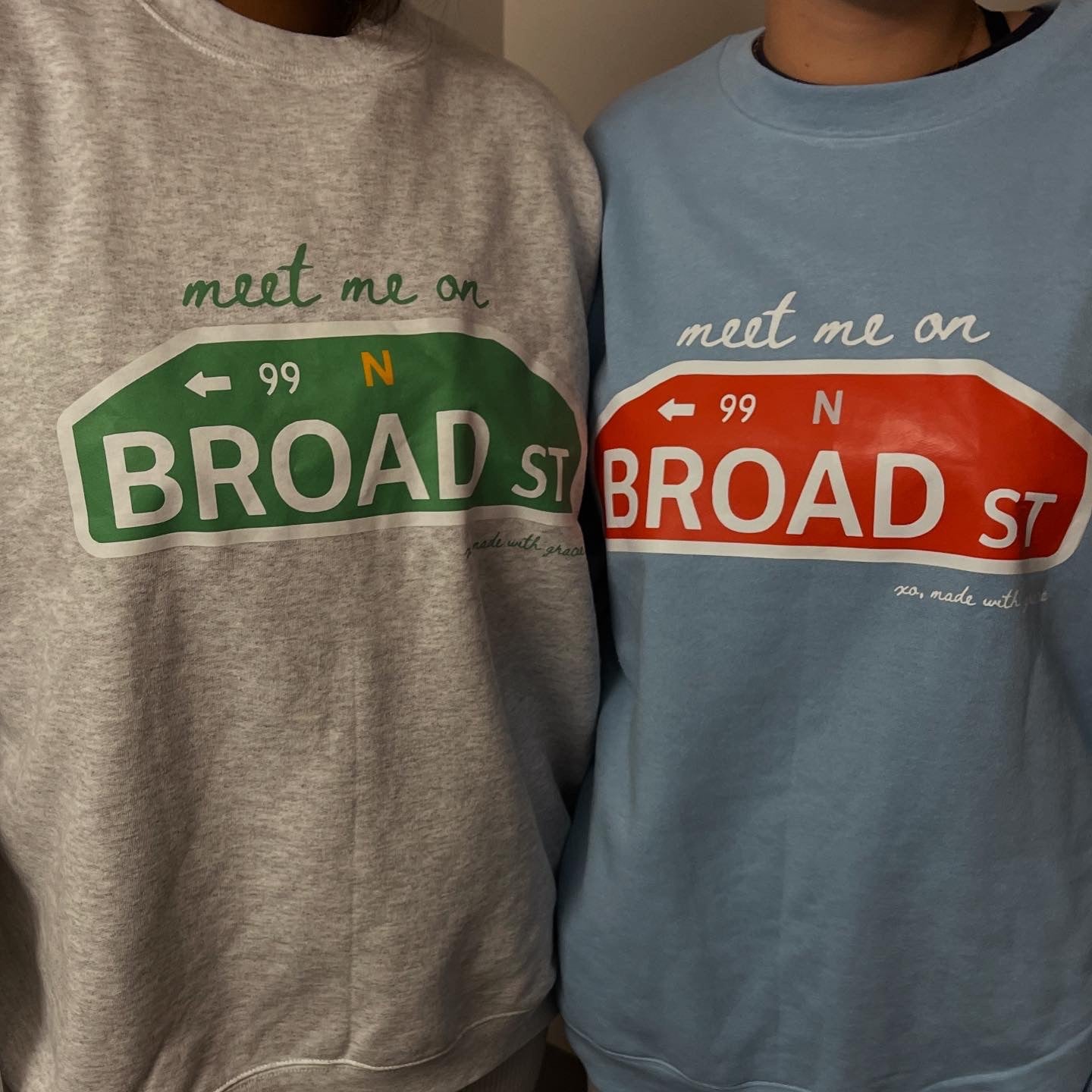 Meet Me On Broad Street Crewneck