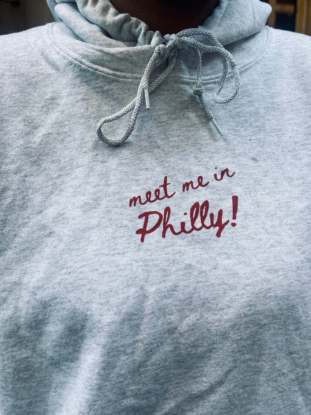 meet me in Philly hoodie