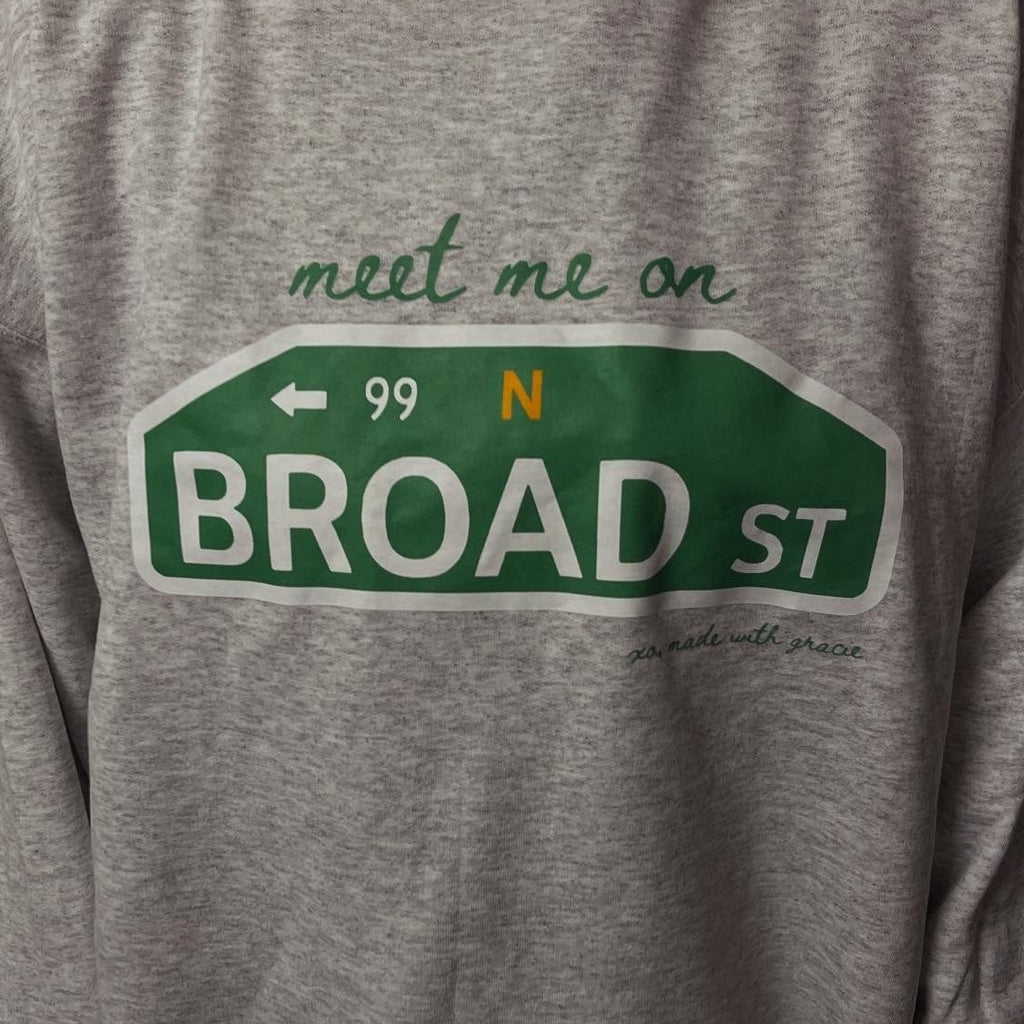 Meet Me On Broad Street Crewneck