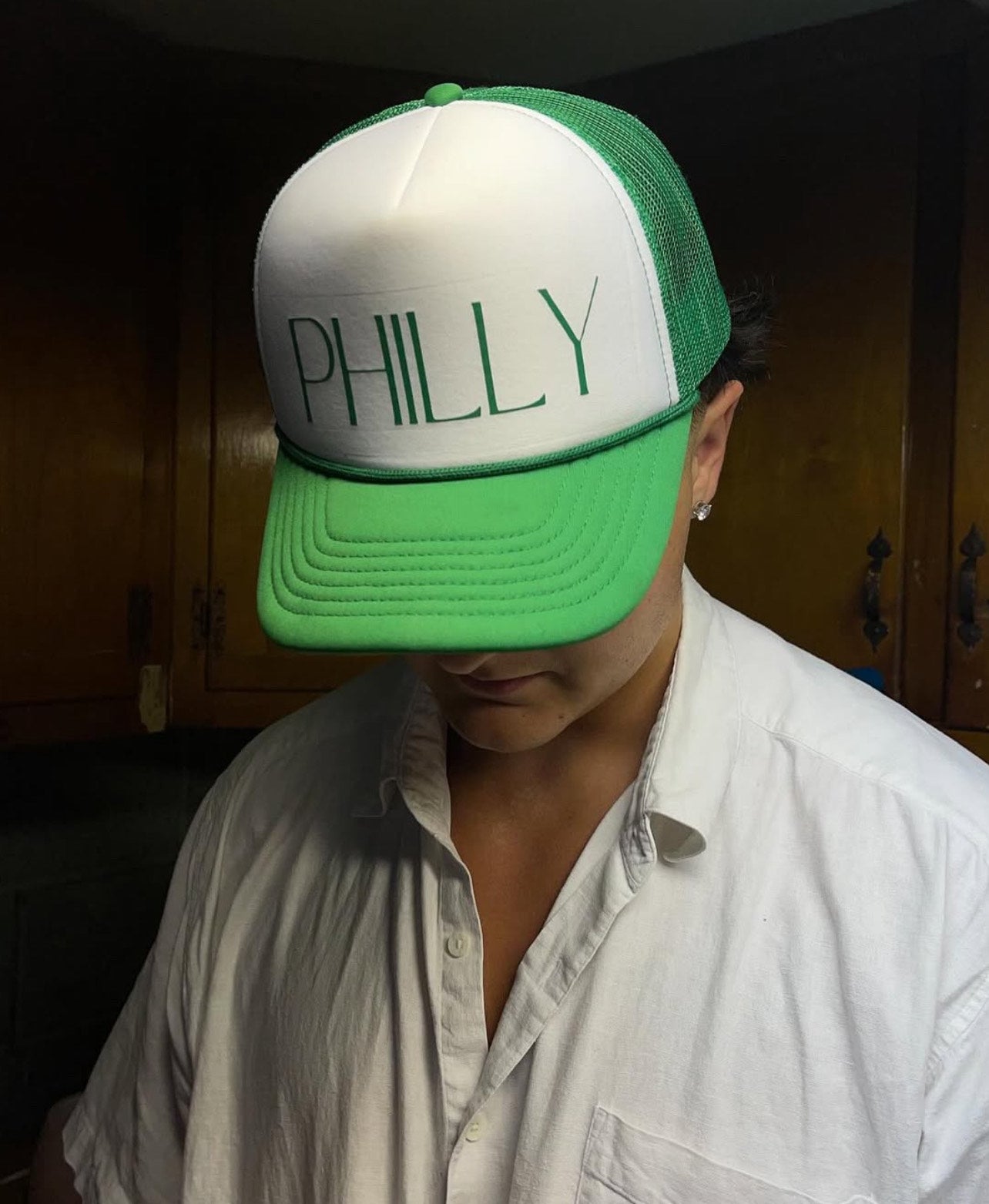 Unisex Philly Green Trucker