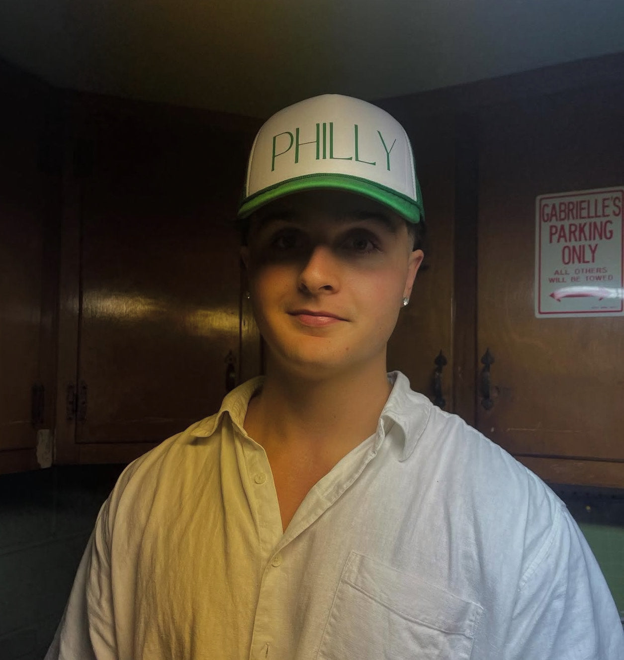 Unisex Philly Green Trucker