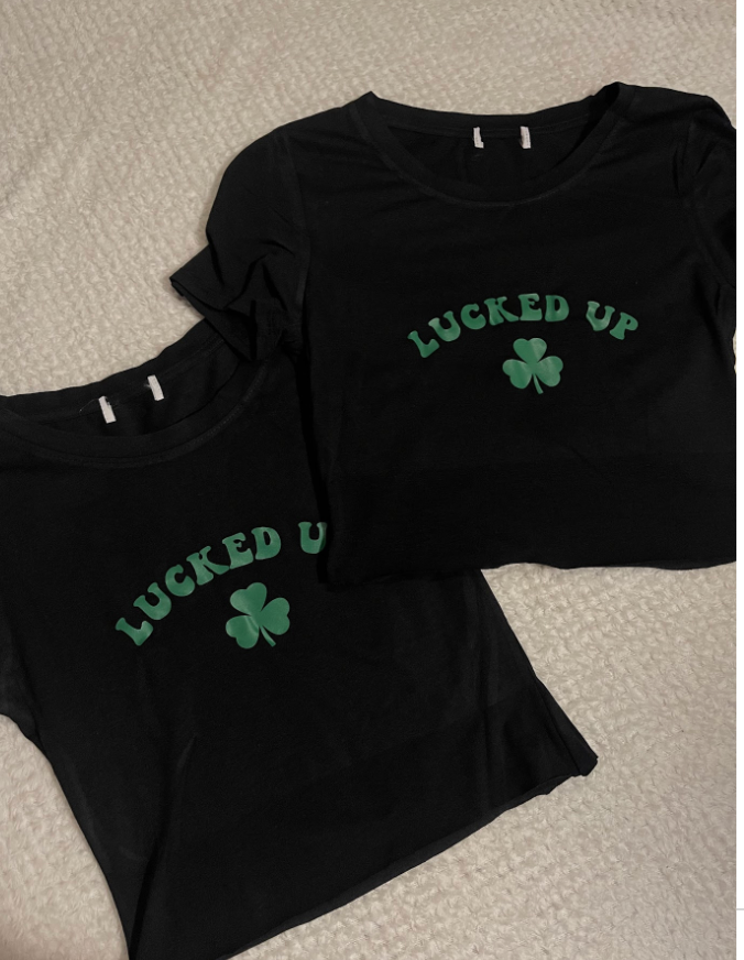 Lucked Up baby tee