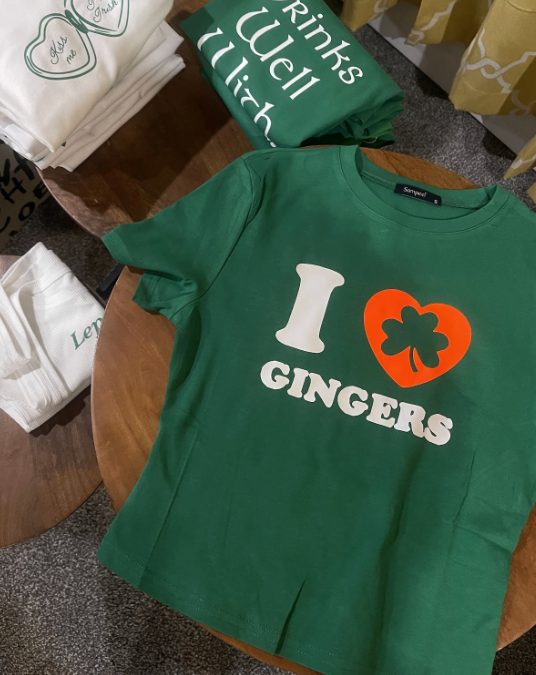 I Heart Gingers tee