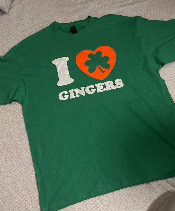 I Heart Gingers tee