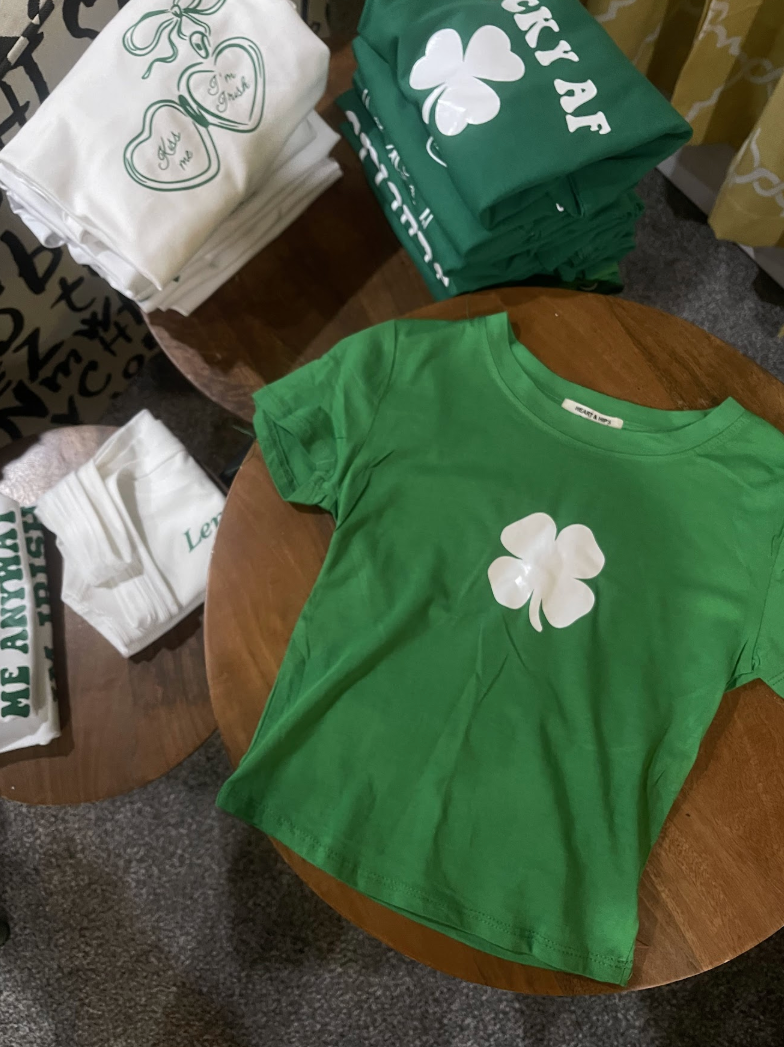 Four Leaf Clover Baby Tee