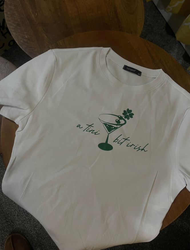 ‘Tini Bit Irish baby tee